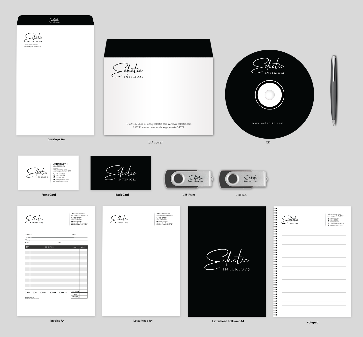 Stationery Design by chandrayaan.creative for UNii  | Design #21193075