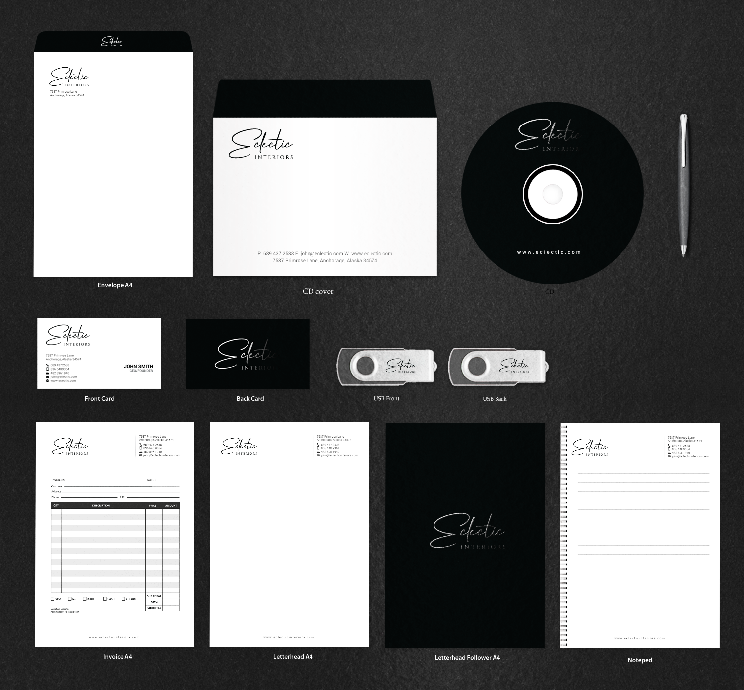 Stationery Design by chandrayaan.creative for UNii  | Design #21193078