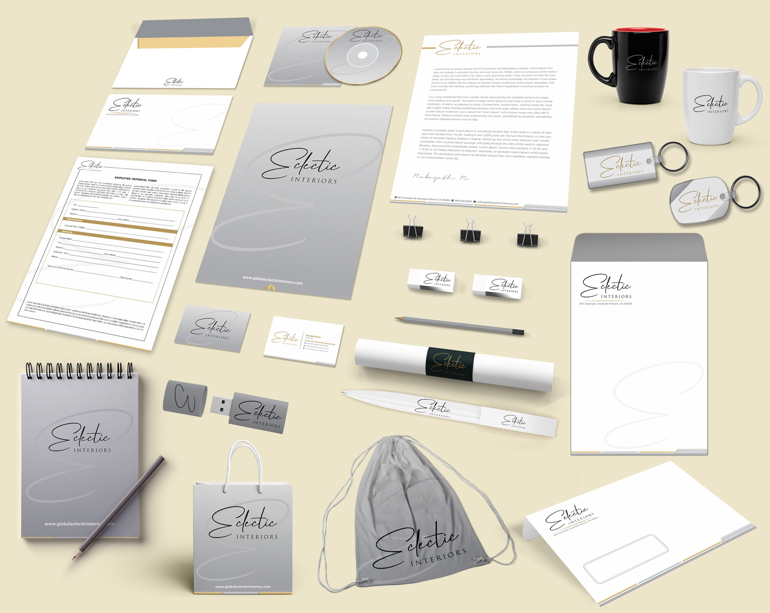 Stationery Design by Petter Goms for UNii  | Design #21206269