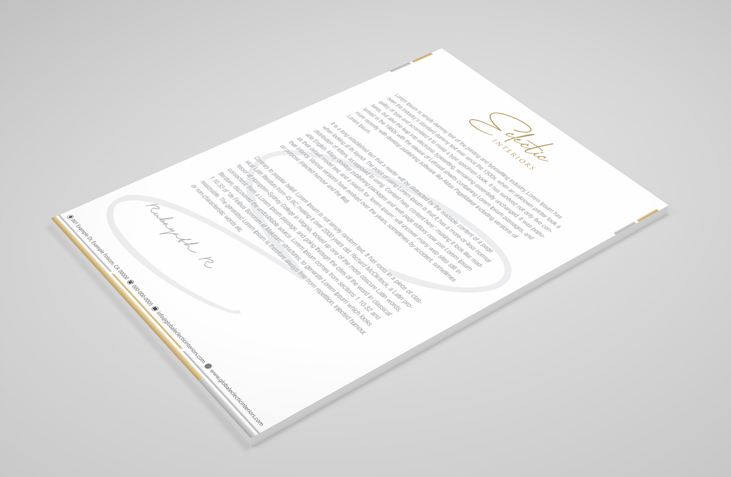 Stationery Design by Petter Goms for UNii  | Design #21209440