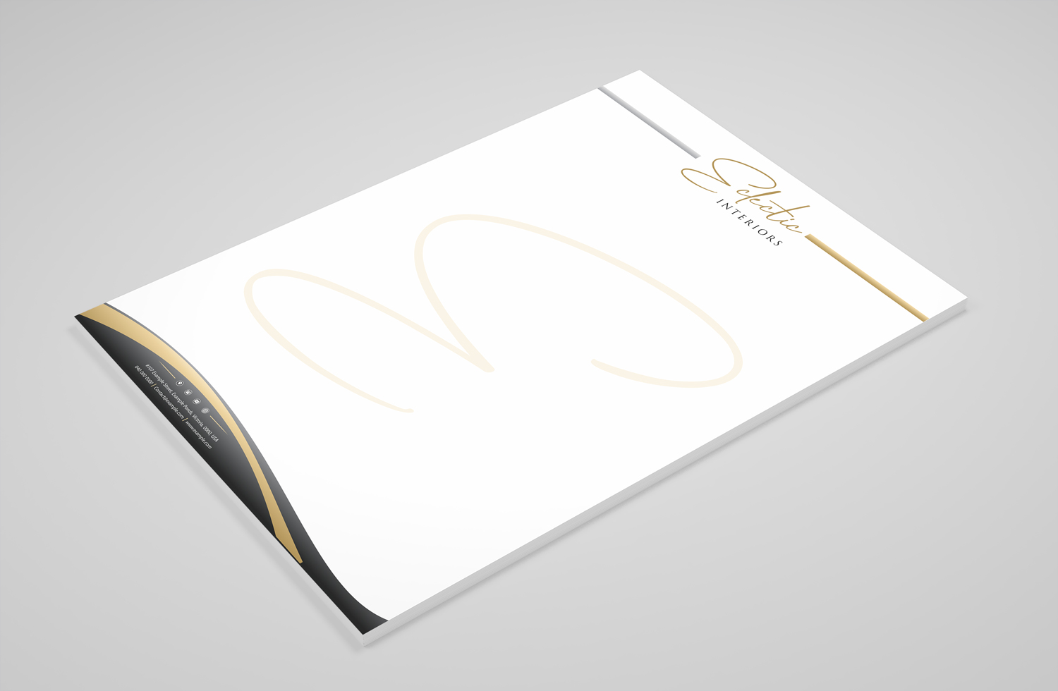 Stationery Design by Petter Goms for UNii  | Design #21213259