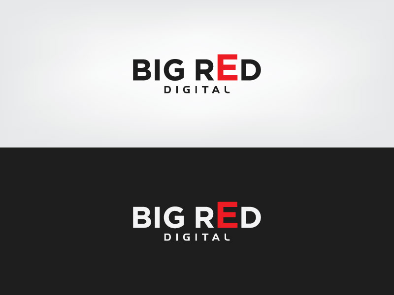 Logo Design by Crowder for Big Red e | Design #21195191