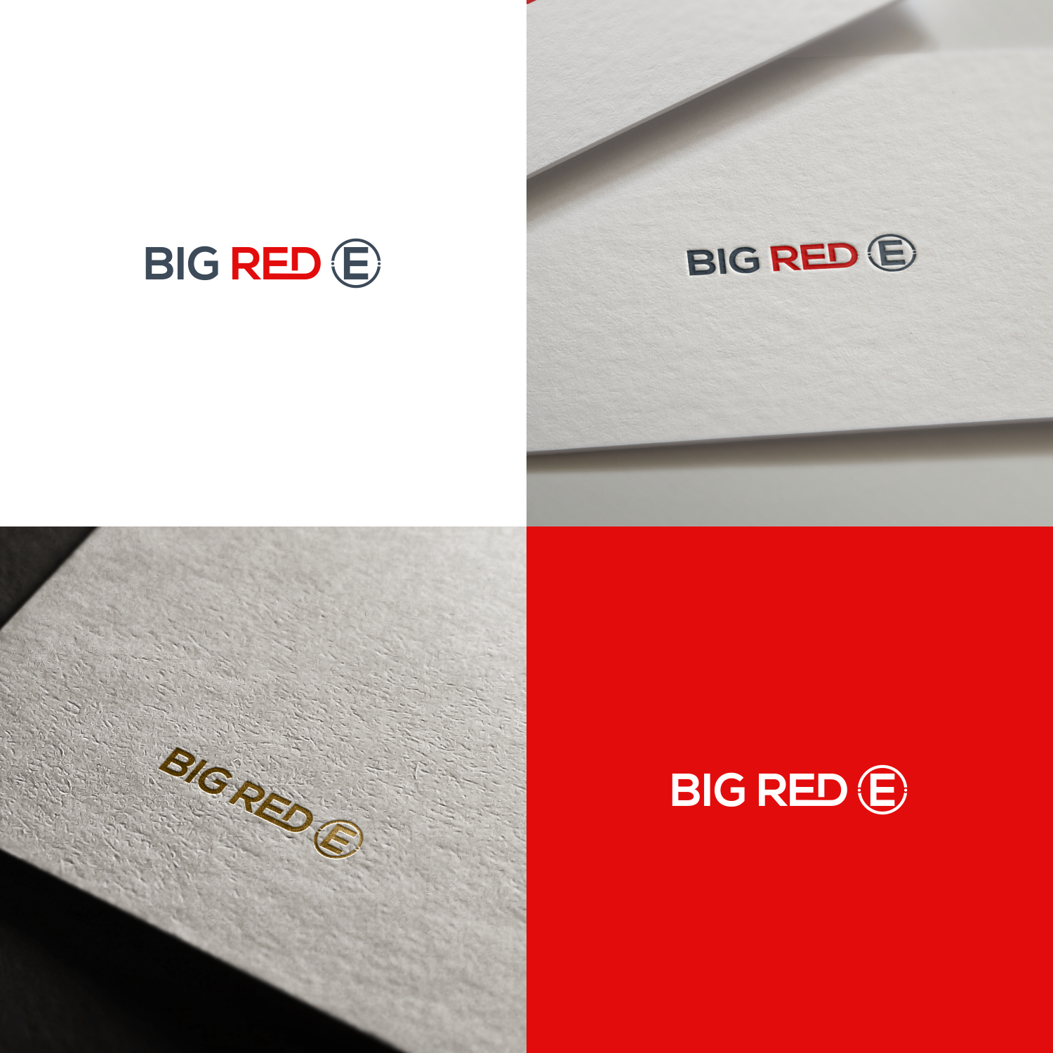 Logo Design by anggun diantorro 2 for Big Red e | Design #21188643