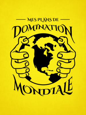 World domination merchandise | Diseño Gráfico por Abiyoso28