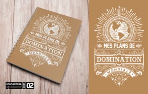 World domination merchandise | Diseño Gráfico por Gohsantosa