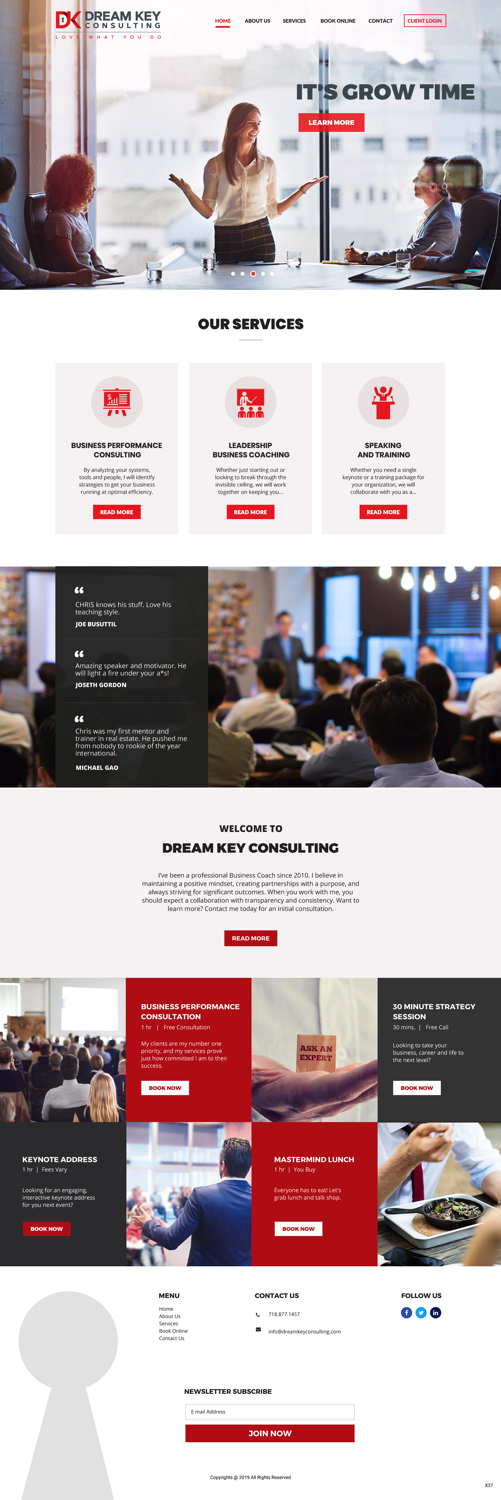 Web Design by pb for this project | Design #21194981