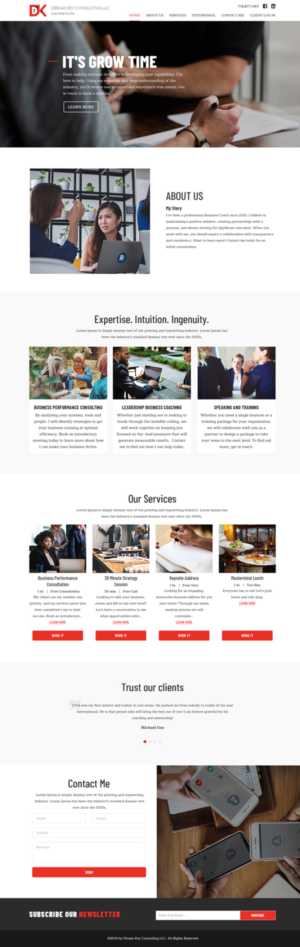 Diseño Web por Creative Usha para este proyecto | Diseño: #21204769