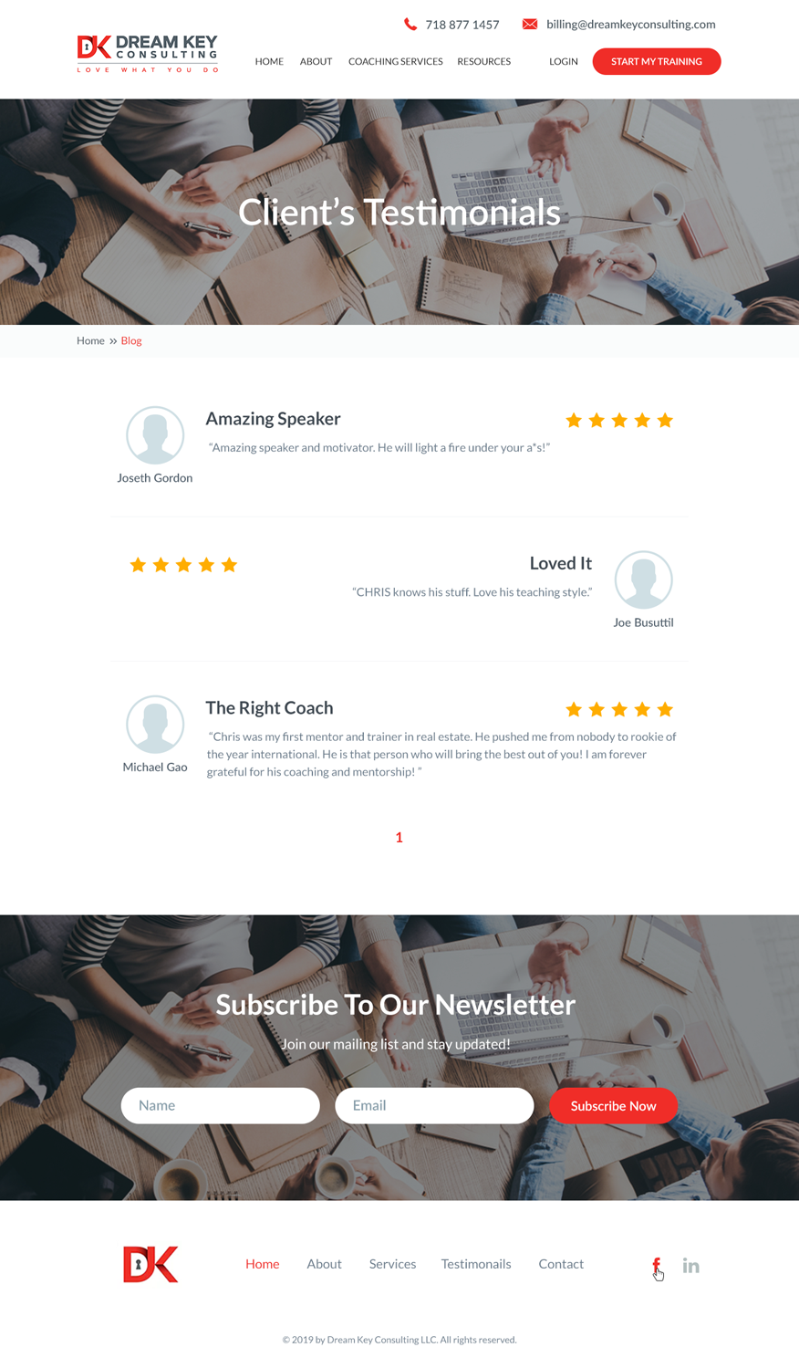 Web Design by Sadek for this project | Design #21210364