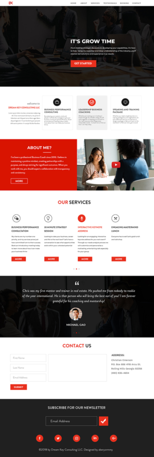 Web Design par aberyor pour ce projet | Design #21188518