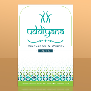 Need wine label for brand that is named: Uddiyana Vineyards & Winery | Design Étiquette par CG PRITAM