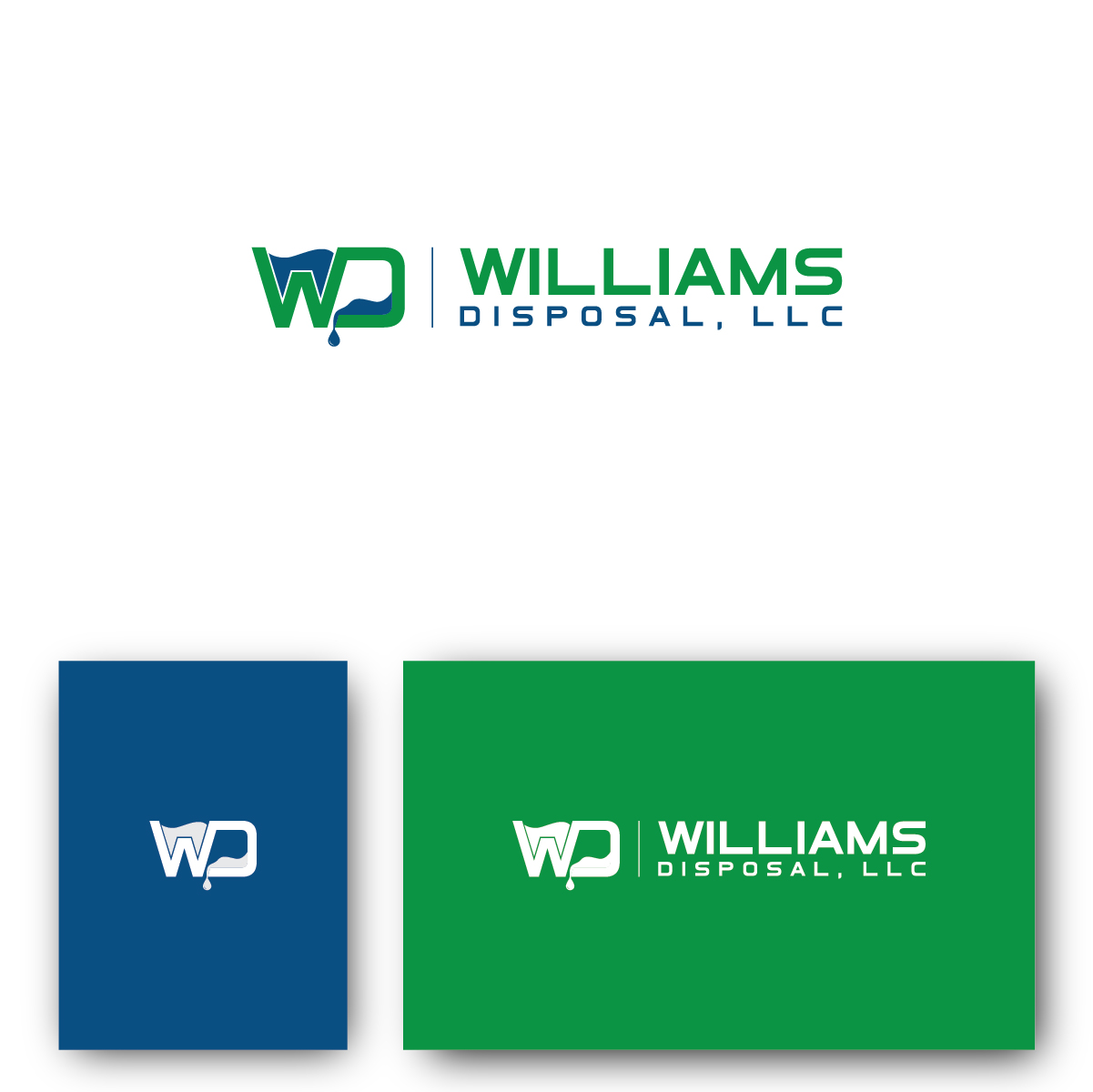 Logo Design by Deziners Zone for Williams Disposal, LLC | Design #21192389