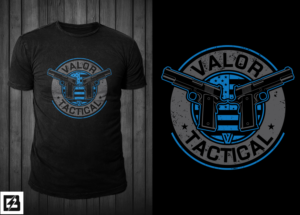 VALOR Tactical T Shirt Designs! | Design de T-shirt par Barney Stinson