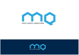 We want the logo to be MQ with text under to read: Hotels, Motels, Liquor Stores | Logo Design by Nigel B
