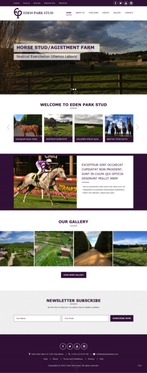 Web Design by pb for this project | Design: #21205389