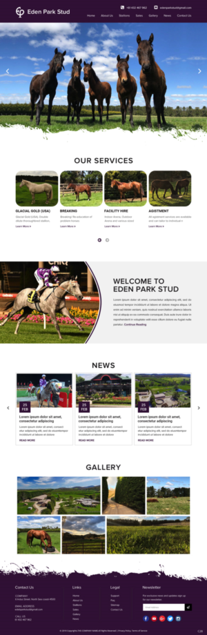 Web Design by pb for this project | Design: #21205392