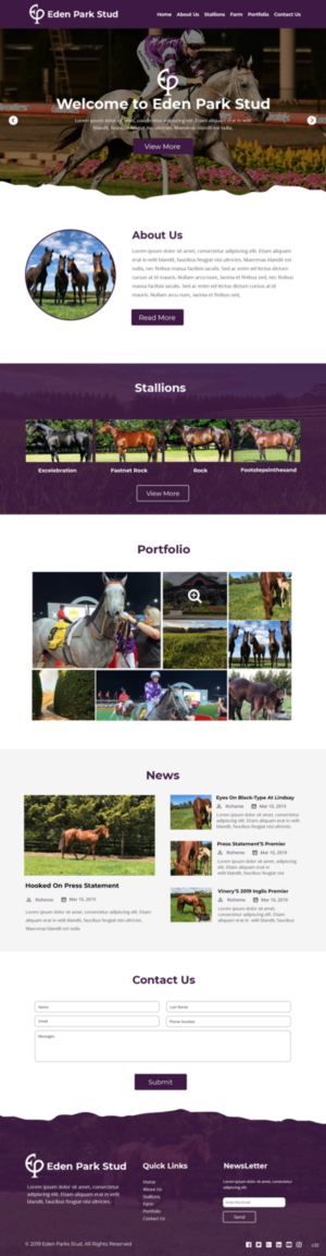 Web Design by pb for this project | Design: #21205394