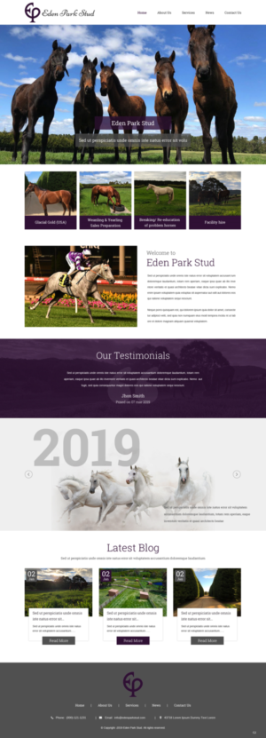 Web Design by pb for this project | Design: #21205424