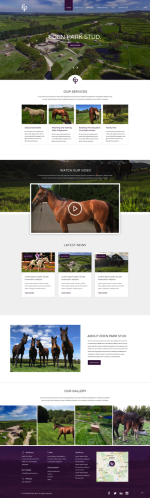 Web Design by pb for this project | Design: #21327973