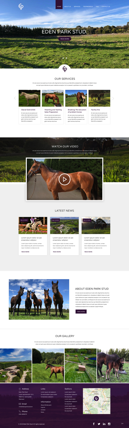 Web Design by pb for this project | Design #21372576