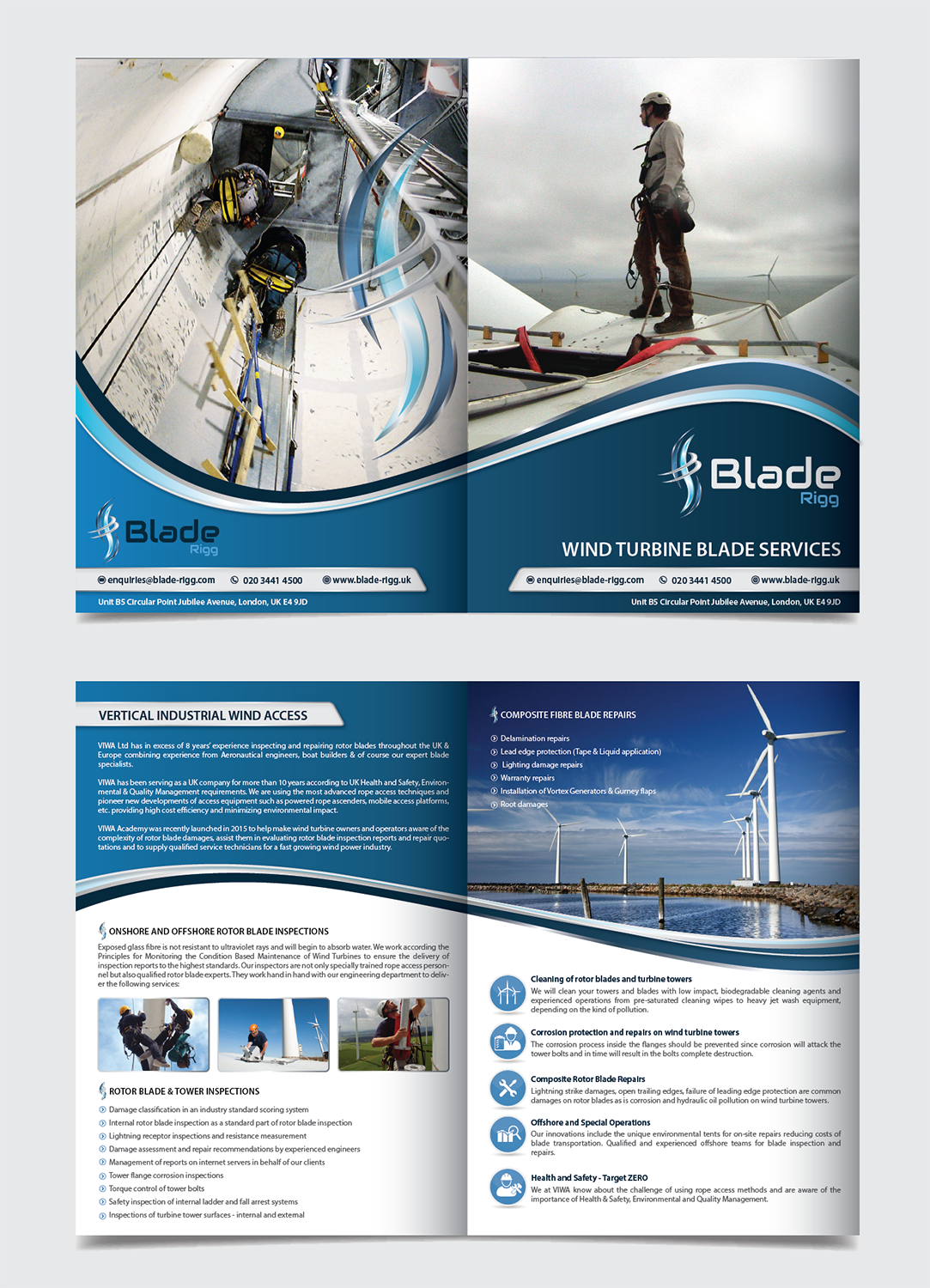 Flyer Design by alex989 for Blade Rigg Ltd | Design: #21203919