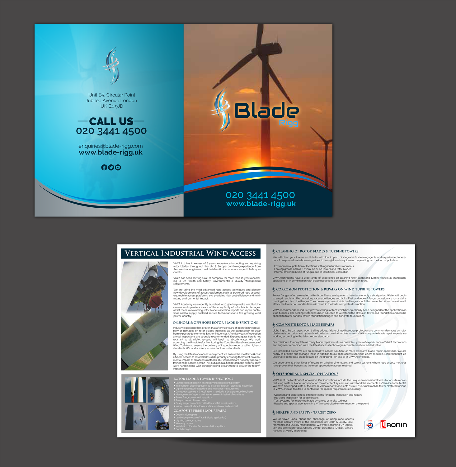 Flyer Design by chandrayaan.creative for Blade Rigg Ltd | Design #21202685
