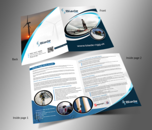 Design de Flyer par innovative earth pour Blade Rigg Ltd | Design : #21204271