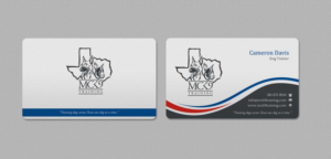 Business Card Design by INDIAN_Ashok for MC K9 Training | Design: #21200701