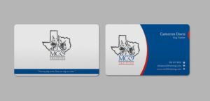 Business Card Design by INDIAN_Ashok for MC K9 Training | Design: #21200702