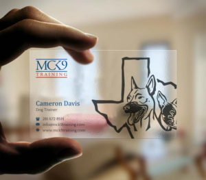 Business Card Design by INDIAN_Ashok for MC K9 Training | Design: #21200714