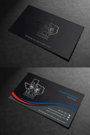 Business Card Design by INDIAN_Ashok for MC K9 Training | Design: #21200891