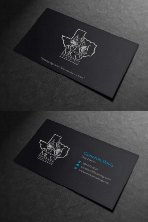 Business Card Design by INDIAN_Ashok for MC K9 Training | Design: #21200896