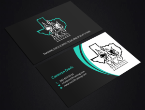 Business Card Design by SKYdesign for MC K9 Training | Design: #21196419