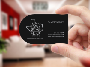 Business Card Design by Creations Box 2015 for MC K9 Training | Design: #21200411