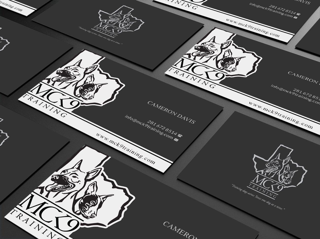 Business Card Design by Creations Box 2015 for MC K9 Training | Design #21203499