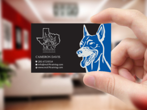 Business Card Design by Creations Box 2015 for MC K9 Training | Design: #21203532