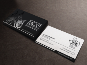 Business Card Design by LAXMI DESIGNHUB for MC K9 Training | Design: #21202518