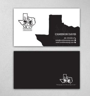 Business Card Design by chandrayaan.creative for MC K9 Training | Design: #21199028