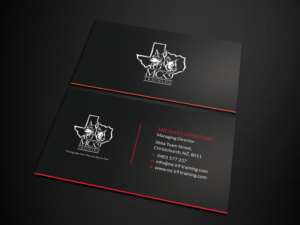 Business Card Design by Tripti Ranjan Gain for MC K9 Training | Design: #21213114