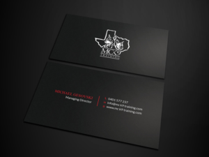 Business Card Design by Tripti Ranjan Gain for MC K9 Training | Design: #21213119