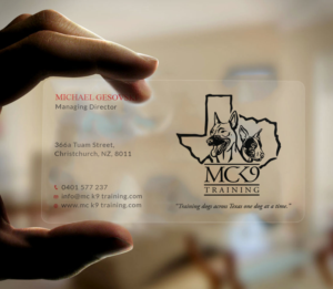 Business Card Design by Tripti Ranjan Gain for MC K9 Training | Design: #21213122