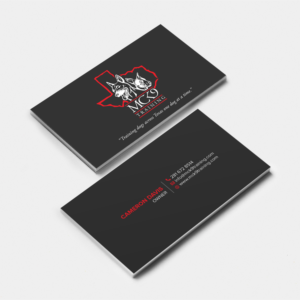 Business Card Design by MDesign for MC K9 Training | Design: #21229976