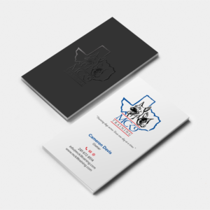 Business Card Design by MDesign for MC K9 Training | Design: #21229977