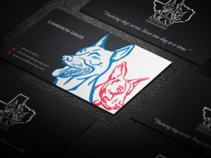 Business Card Design by haru_ichiban for MC K9 Training | Design: #21197110
