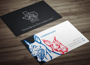 Business Card Design by haru_ichiban for MC K9 Training | Design: #21197119