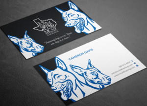 Business Card Design by haru_ichiban for MC K9 Training | Design: #21204491