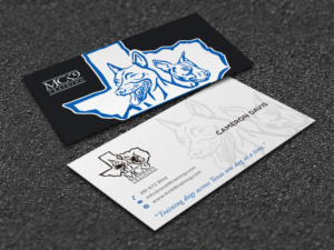 Business Card Design by haru_ichiban for MC K9 Training | Design: #21204497