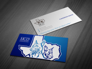 Business Card Design by haru_ichiban for MC K9 Training | Design: #21204511