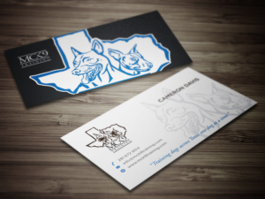 Business Card Design by haru_ichiban for MC K9 Training | Design: #21211253