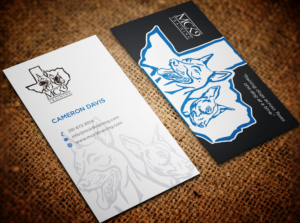 Business Card Design by haru_ichiban for MC K9 Training | Design: #21211255