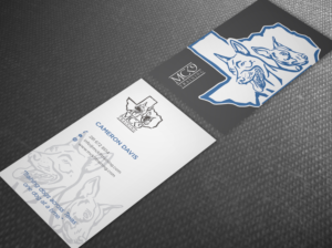 Business Card Design by haru_ichiban for MC K9 Training | Design: #21211269